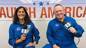 AP : NASA astronauts Sunita Williams and Butch Wilmore |